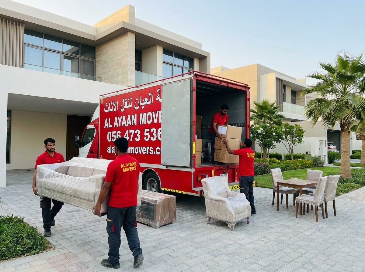 Villa moving service in Dubai